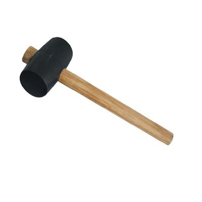 Rubberen hamer met houten handvat De perfecte combinatie van kracht en comfort