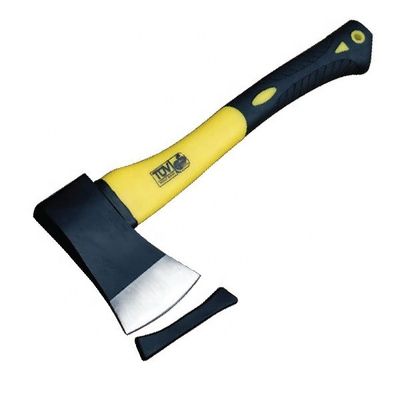 Plastic-coating Handle Felling Axe A601WHG 1LB-5LB Vervaardigd staal gesmeed voor Felling