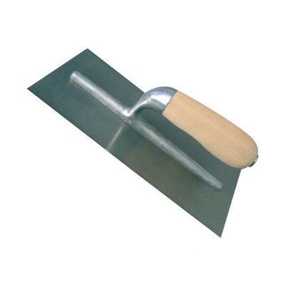 Koolstofstaal roestvrij staal hout grijper pleistertroffel met aluminium basis vierkant