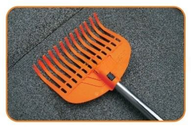 Verbeter uw tuinwerk met deze plastic bladrek en gemakkelijk te hanteren
