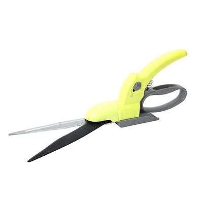 Anti-slip Grip Grass Scissors 360 Rotating Single Hand Grass Cutter Grass Edge Scissors