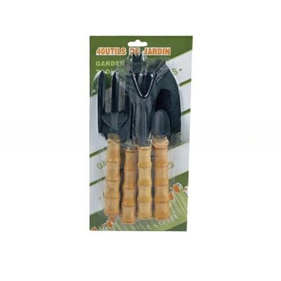 Houten handgreep mini handtuin tool set voor multifunctionele landbouw taken