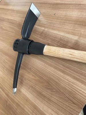 Stevige machine gesmeed pickkaxe voor de landbouw Zwart of donkergroen en spoorstaal