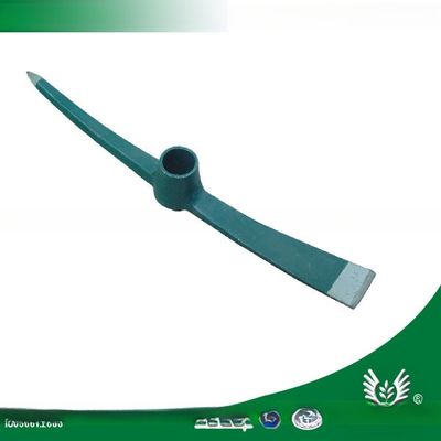 Techniek Een stuk drop gesmeed kwaliteit DIY 2KG P410 Ronde oog pikker Mattock staal pikker