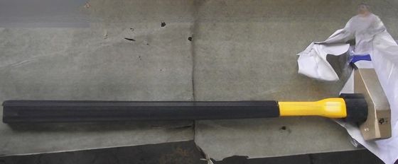 5 kg zware splitsende haak met glasvezel handvat en splitsende wig langdurig