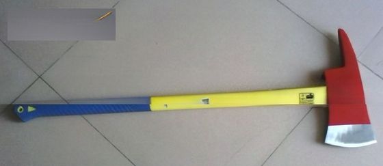 Multifunktioneel snijdoek voor brandweerlieden met een met plastic bekleed glasvezel bekleed handvat