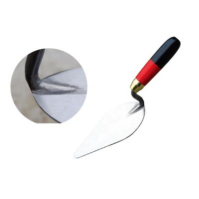 Handgereedschap bouwgereedschap gesmeed staal houten handvat bakstenen troffel